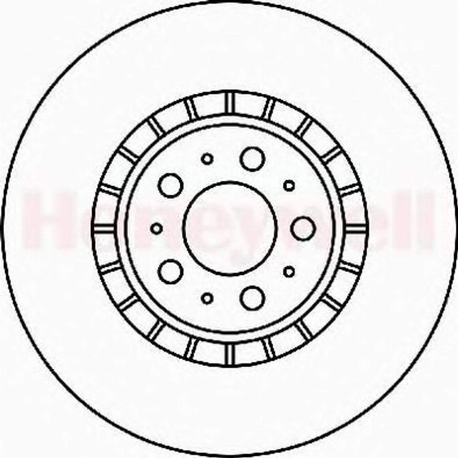 BENDIX 562217 B - Тормозной диск autosila-amz.com