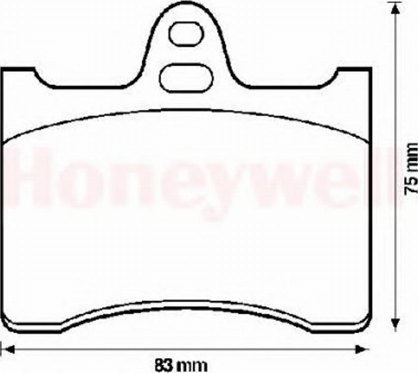 BENDIX 571896B - Тормозные колодки, дисковые, комплект autosila-amz.com