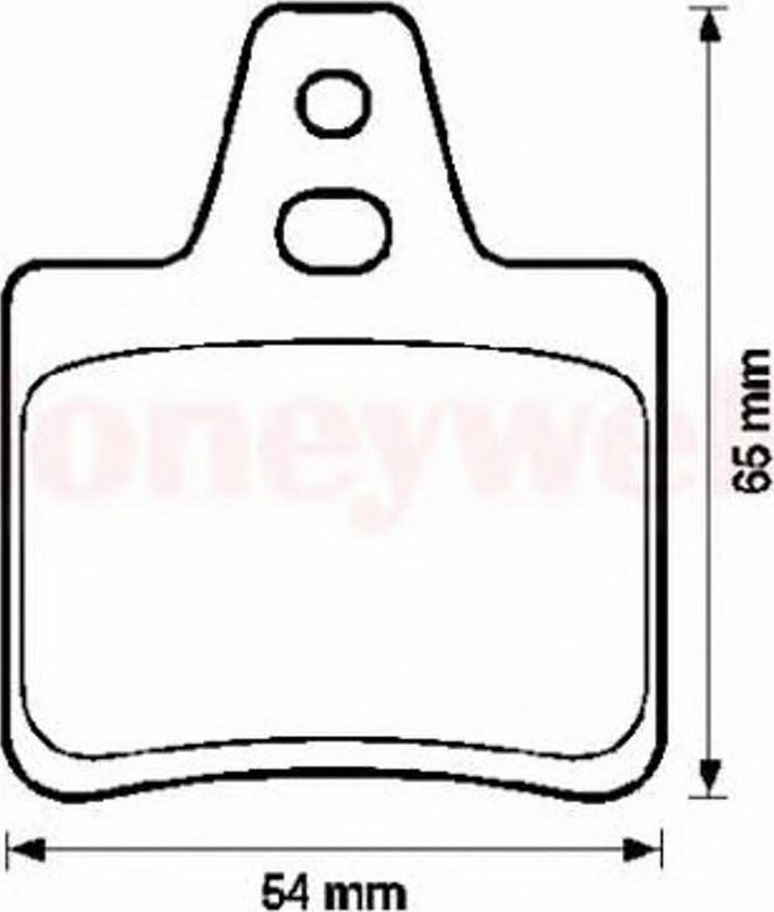 BENDIX 571363B - Тормозные колодки, дисковые, комплект autosila-amz.com