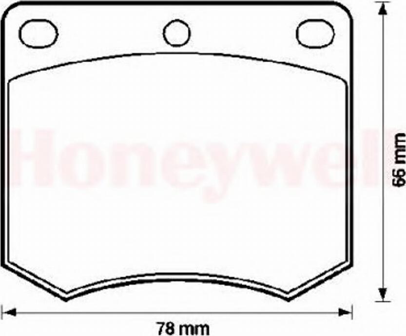 BENDIX 571247X - Тормозные колодки, дисковые, комплект autosila-amz.com