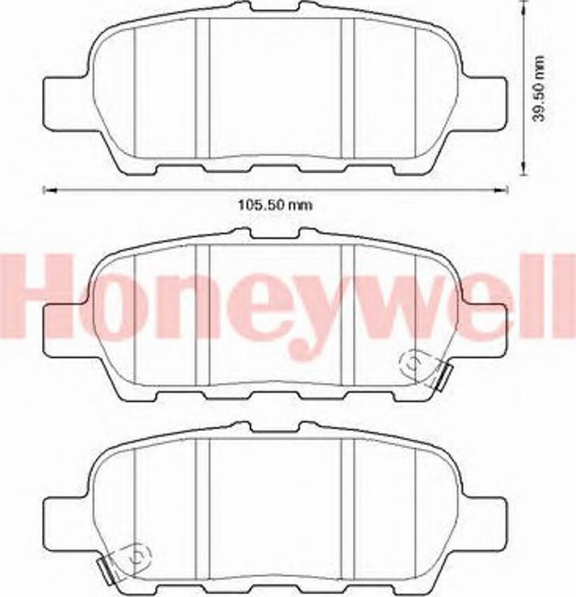 BENDIX 572654B - Тормозные колодки, дисковые, комплект autosila-amz.com