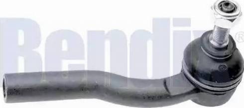 BENDIX 040443B - Наконечник рулевой тяги, шарнир autosila-amz.com