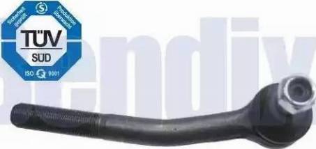 BENDIX 040650B - Наконечник рулевой тяги, шарнир autosila-amz.com