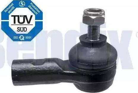 BENDIX 040651B - Наконечник рулевой тяги, шарнир autosila-amz.com