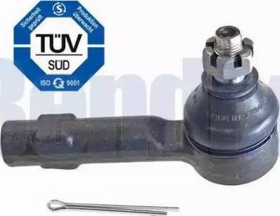 BENDIX 040689B - Наконечник рулевой тяги, шарнир autosila-amz.com