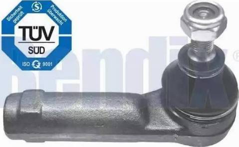 BENDIX 040322B - Наконечник рулевой тяги, шарнир autosila-amz.com