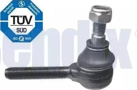 BENDIX 040292B - Наконечник рулевой тяги, шарнир autosila-amz.com