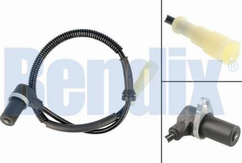 BENDIX 058484B - Датчик ABS, частота вращения колеса autosila-amz.com