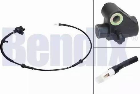 BENDIX 058432B - Датчик ABS, частота вращения колеса autosila-amz.com
