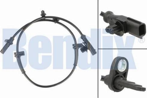 BENDIX 058543B - Датчик ABS, частота вращения колеса autosila-amz.com