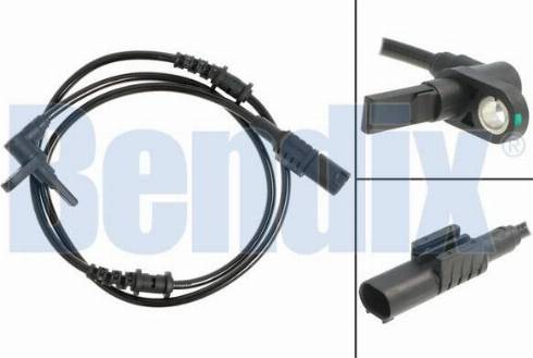 BENDIX 058542B - Датчик ABS, частота вращения колеса autosila-amz.com