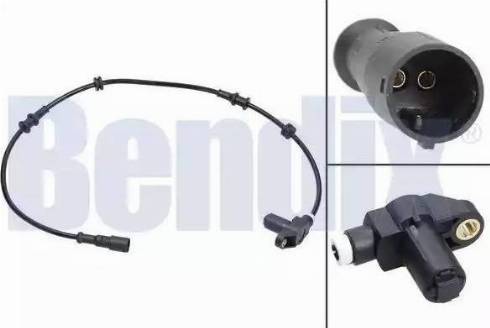 BENDIX 058511B - Датчик ABS, частота вращения колеса autosila-amz.com