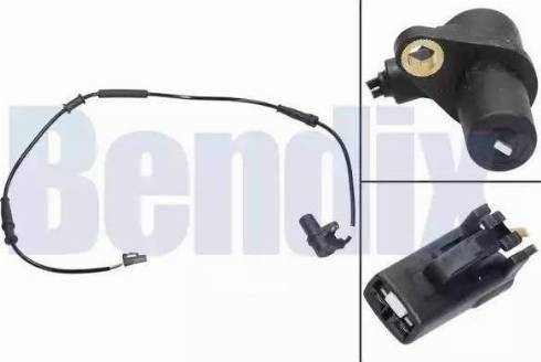 BENDIX 058618B - Датчик ABS, частота вращения колеса autosila-amz.com