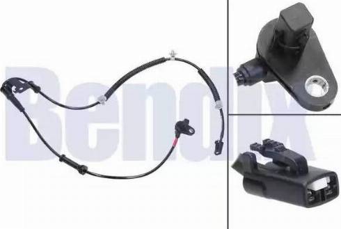 BENDIX 058629B - Датчик ABS, частота вращения колеса autosila-amz.com