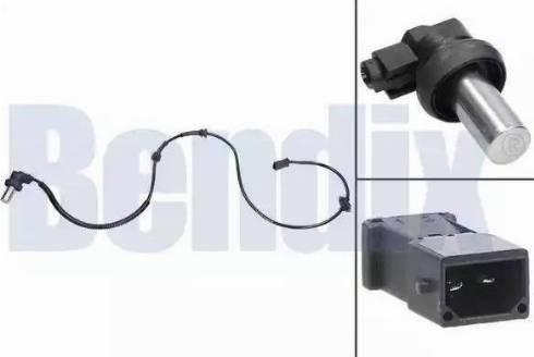 BENDIX 058044B - Датчик ABS, частота вращения колеса autosila-amz.com