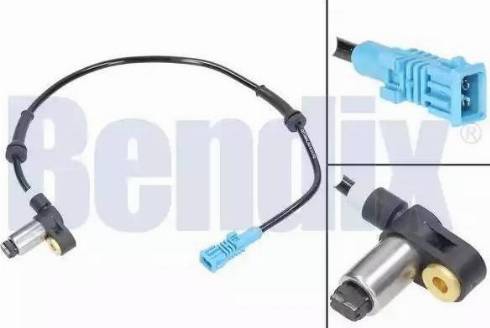 BENDIX 058015B - Датчик ABS, частота вращения колеса autosila-amz.com