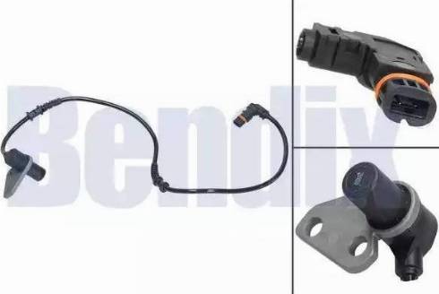 BENDIX 058033B - Датчик ABS, частота вращения колеса autosila-amz.com