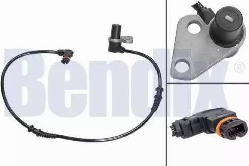 BENDIX 058032B - Датчик ABS, частота вращения колеса autosila-amz.com