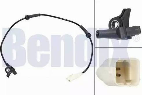 BENDIX 058020B - Датчик ABS, частота вращения колеса autosila-amz.com