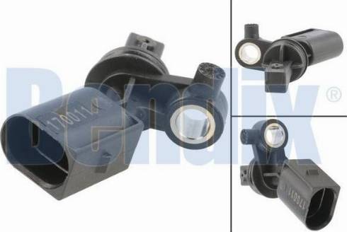 BENDIX 058831B - Датчик ABS, частота вращения колеса autosila-amz.com