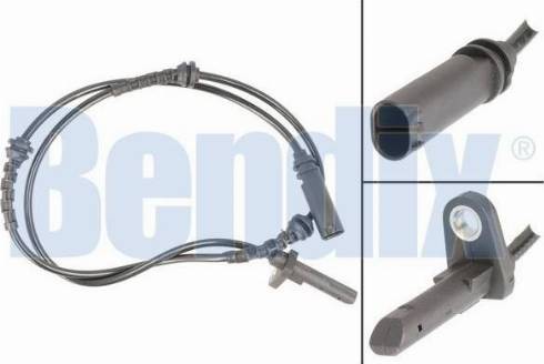 BENDIX 058317B - Датчик ABS, частота вращения колеса autosila-amz.com