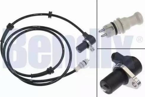 BENDIX 058279B - Датчик ABS, частота вращения колеса autosila-amz.com