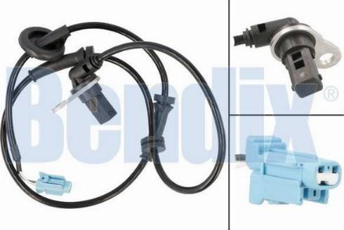 BENDIX 058790B - Датчик ABS, частота вращения колеса autosila-amz.com