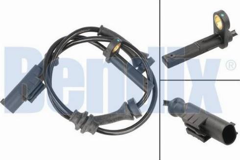 BENDIX 058793B - Датчик ABS, частота вращения колеса autosila-amz.com