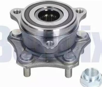 BENDIX 052116B - Ступица колеса, поворотный кулак autosila-amz.com