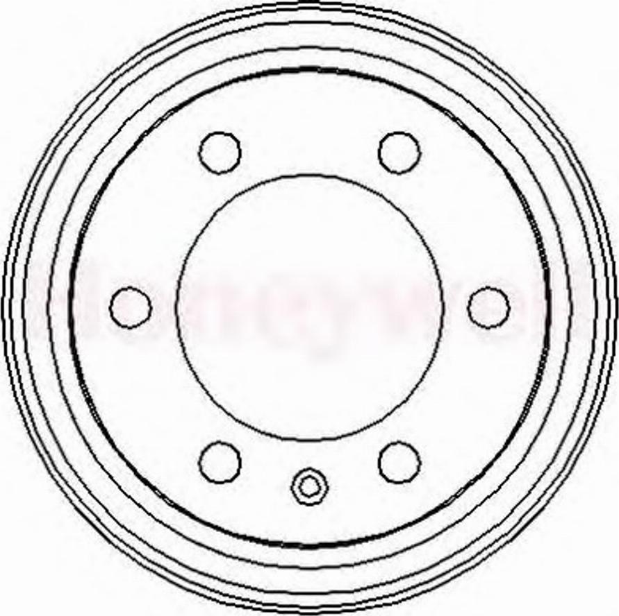 BENDIX 329009 B - Тормозной барабан autosila-amz.com