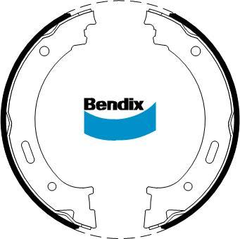Bendix-AU BS5254 - Комплект тормозов, ручник, парковка autosila-amz.com