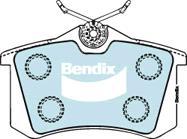 Bendix-AU DB1449 EURO+ - Тормозные колодки, дисковые, комплект autosila-amz.com