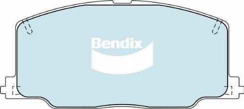 Bendix-AU DB1129 HD - Тормозные колодки, дисковые, комплект autosila-amz.com
