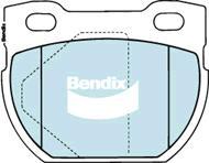 Bendix-AU DB1306 -4WD - Тормозные колодки, дисковые, комплект autosila-amz.com