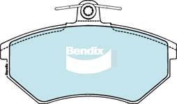 Bendix-AU DB1310 EURO+ - Тормозные колодки, дисковые, комплект autosila-amz.com