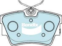 Bendix-AU DB1389 GCT - Тормозные колодки, дисковые, комплект autosila-amz.com