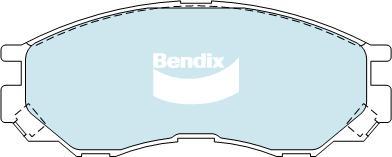 Bendix-AU DB1297 -4WD - Тормозные колодки, дисковые, комплект autosila-amz.com