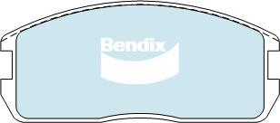 Bendix-AU DB357 GCT - Тормозные колодки, дисковые, комплект autosila-amz.com