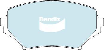 Bendix-AU DB2063 GCT - Тормозные колодки, дисковые, комплект autosila-amz.com