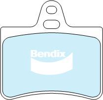 Bendix-AU DB2017 EURO+ - Тормозные колодки, дисковые, комплект autosila-amz.com
