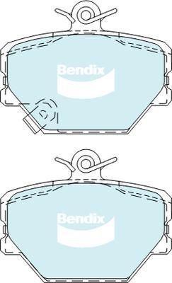 Bendix-AU DB2030 EURO+ - Тормозные колодки, дисковые, комплект autosila-amz.com