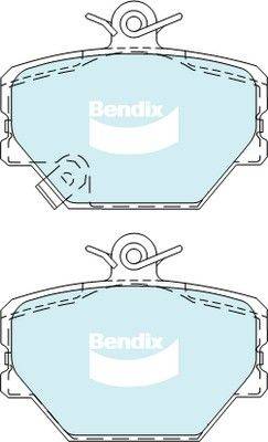 Bendix-AU DB2030 HD - Тормозные колодки, дисковые, комплект autosila-amz.com