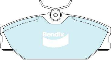 Bendix-AU DB2029 HD - Тормозные колодки, дисковые, комплект autosila-amz.com