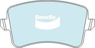 Bendix-AU DB2185 GCT - Тормозные колодки, дисковые, комплект autosila-amz.com