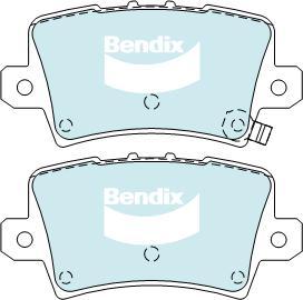 Bendix-AU DB2177 GCT - Тормозные колодки, дисковые, комплект autosila-amz.com