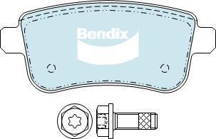 Bendix-AU DB2277 EURO+ - Тормозные колодки, дисковые, комплект autosila-amz.com