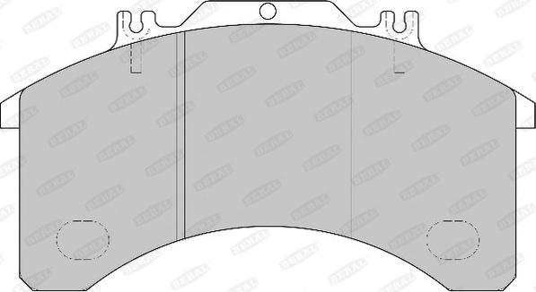 Beral 2903225004017214 - Тормозные колодки, дисковые, комплект autosila-amz.com