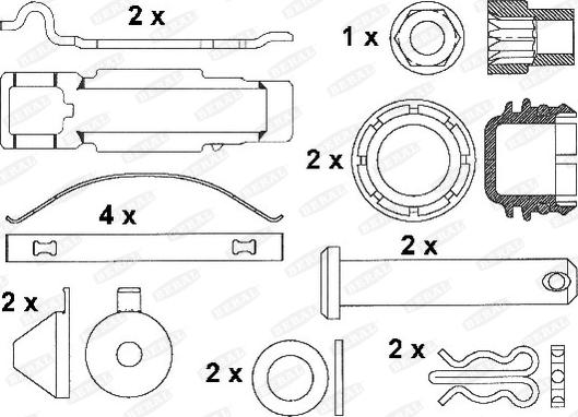 Beral 2916530004145694 - Тормозные колодки, дисковые, комплект autosila-amz.com