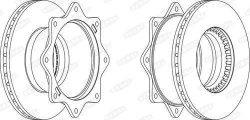 Beral BCR142A - Тормозной диск autosila-amz.com