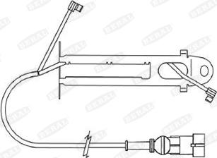 Beral UAI126 - Сигнализатор, износ тормозных колодок autosila-amz.com